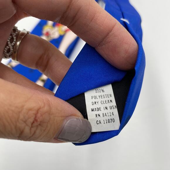 Vintage Ralph Marlin Blue Betty Boop Tie NWT - Picture 2 of 3